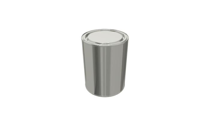 1L Cylindrical Paint & Coating Can
